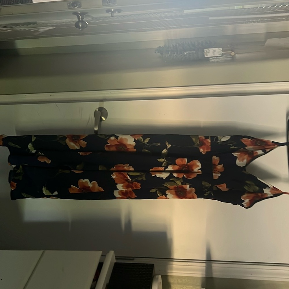 Floral Spaghetti Strap Dress